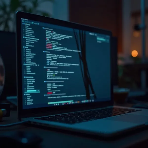 black line on computer screen