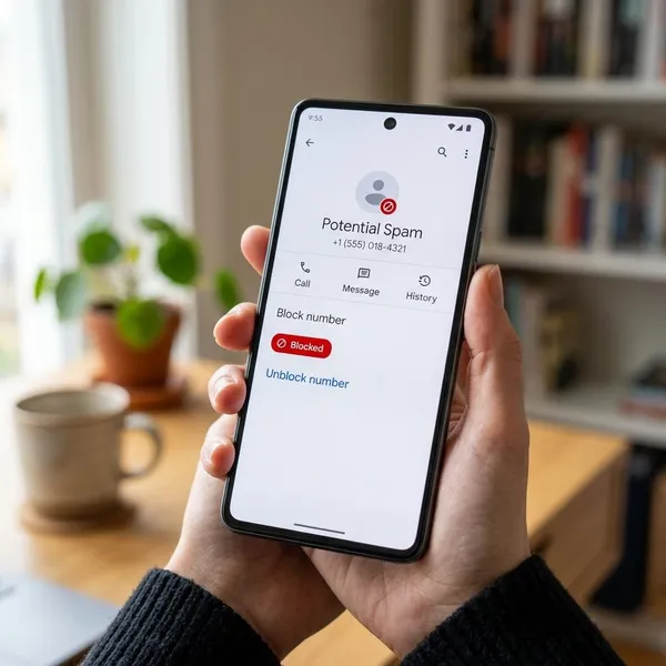 bloquear un número en Android