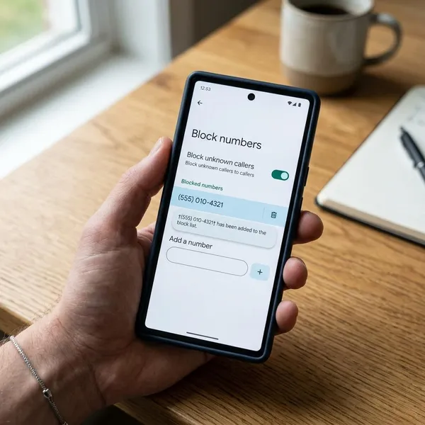 Cómo Bloquear Números Desconocidos o Privados en Android