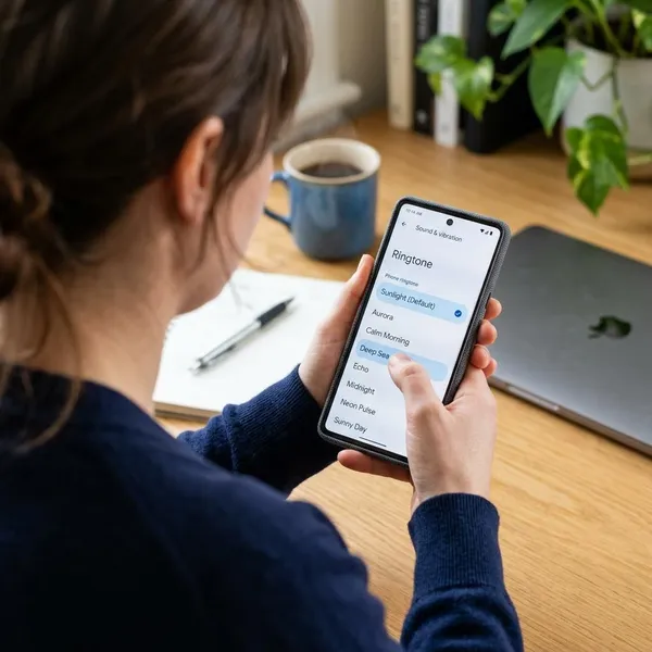 changer la sonnerie sur Android