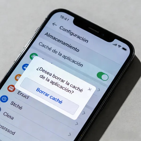 Borrar Caché vs. Borrar Datos