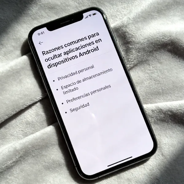 encontrar aplicaciones ocultas en android