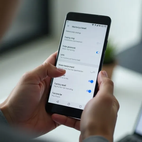 how to factory reset android phone