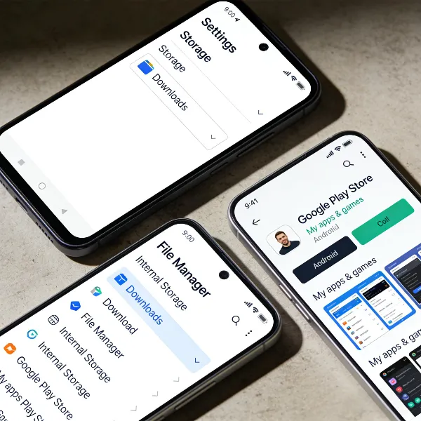 how to find downloads on android