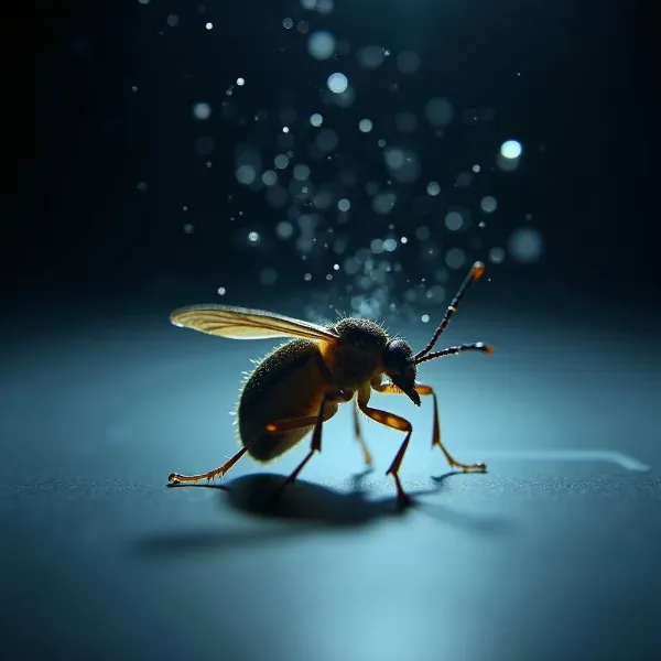 ¿Cómo sacar un insecto muerto de la pantalla?