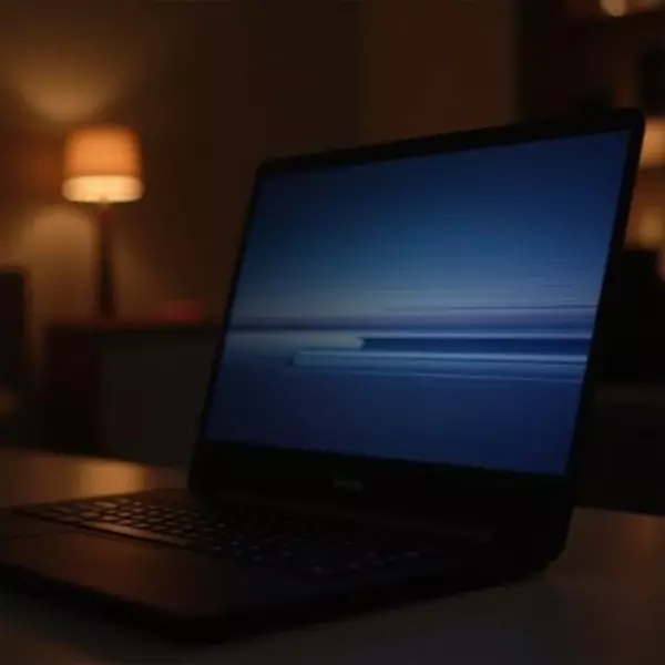 líneas horizontales parpadeantes en la pantalla de un portátil Lenovo