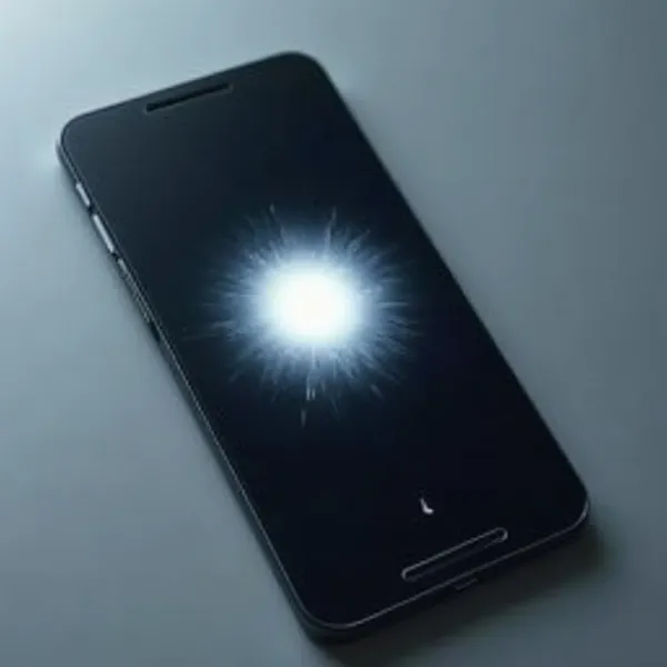 mancha blanca en la pantalla de Android