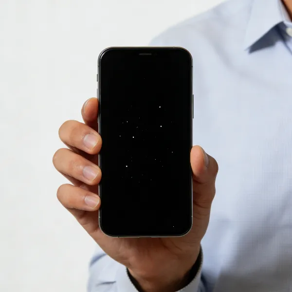 tache blanche sur l’écran Android