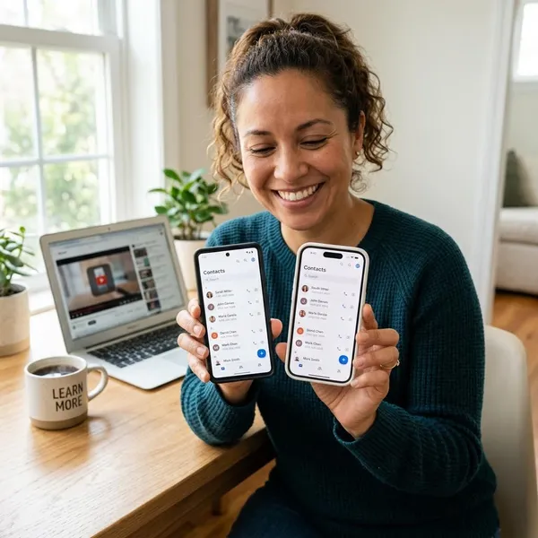 Que faire si vos contacts ne se transfèrent pas ?