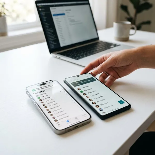 ¿Qué Hacer Si los Contactos No Se Están Transfiriendo?