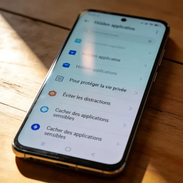trouver les applications cachées sur android