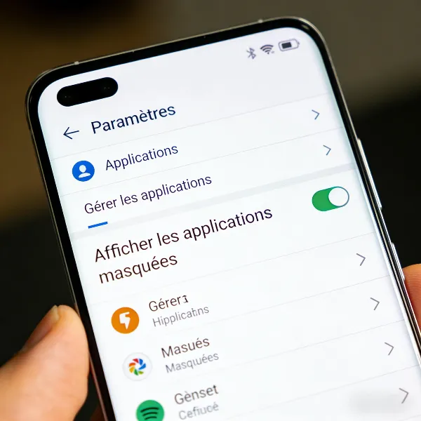 Comment éviter que des applications soient cachées à l’avenir