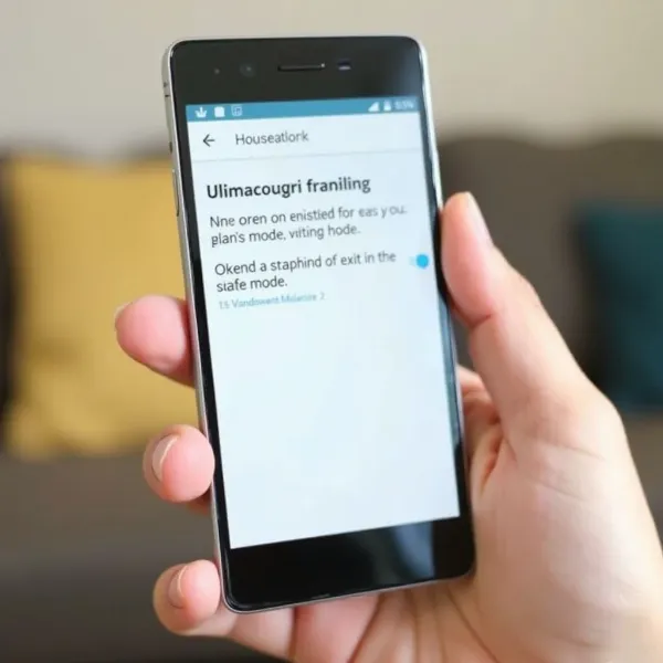Wie schaltet man den abgesicherten Modus auf Android aus